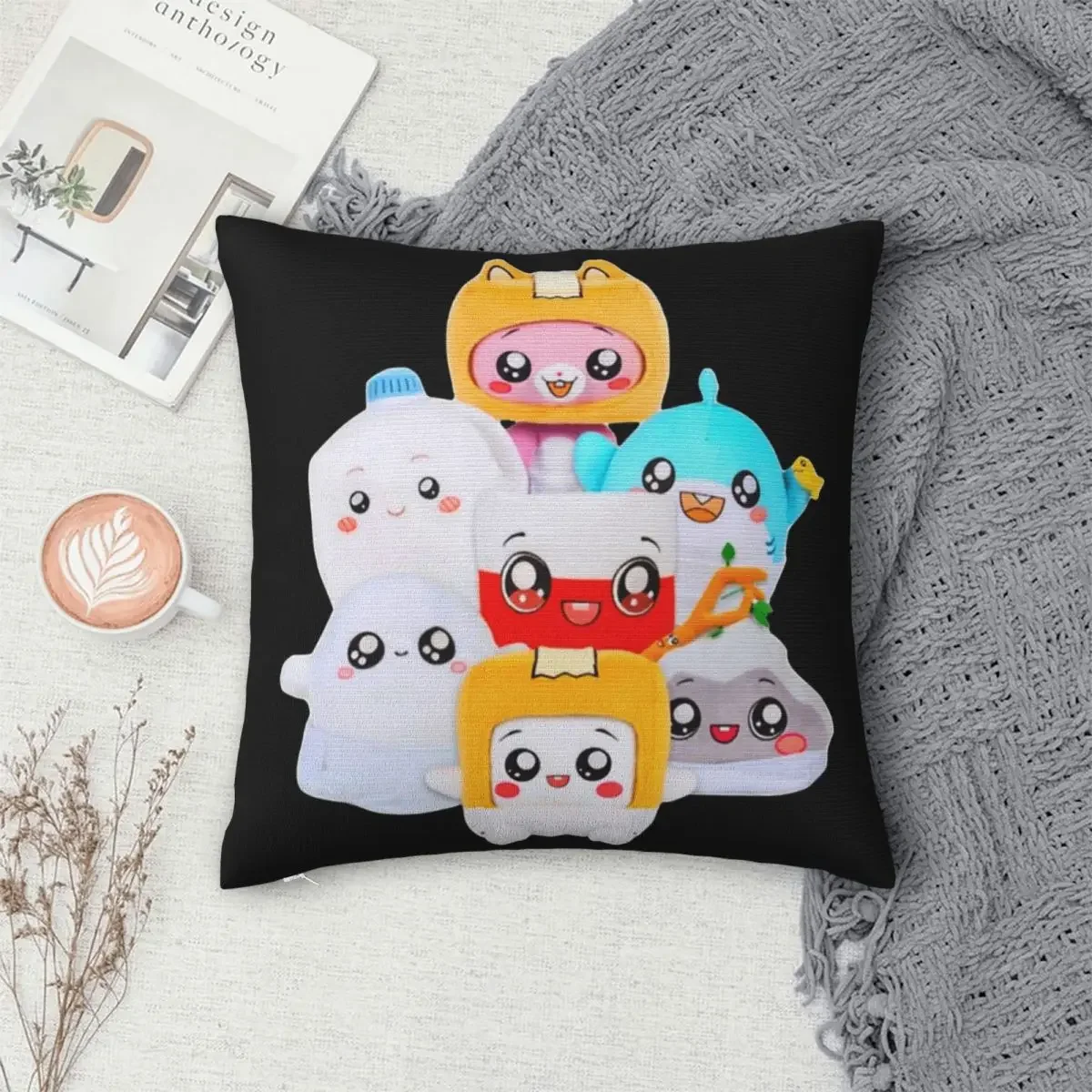 Rocky Lankybox Lanky Box Pillowcase Polyester Pillows Cover Cushion Comfort Throw Pillow Sofa Decorative Cushions Used for Home