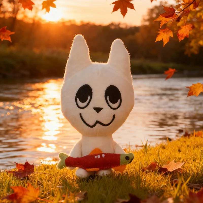 

Kawaii Webfishing Cat, плюшевые игрушки, интересная кукла-животное, реалистичное украшение для рабочего стола, милый маленький орнамент, подарки на день рождения для ребенка