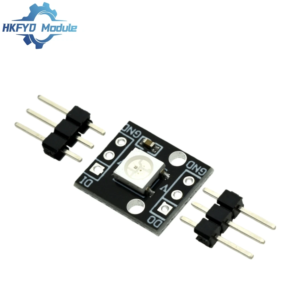 1-10pcs Electronic building block one RBG 1Bit low power long life WS2812B serial 5050 full color LED module