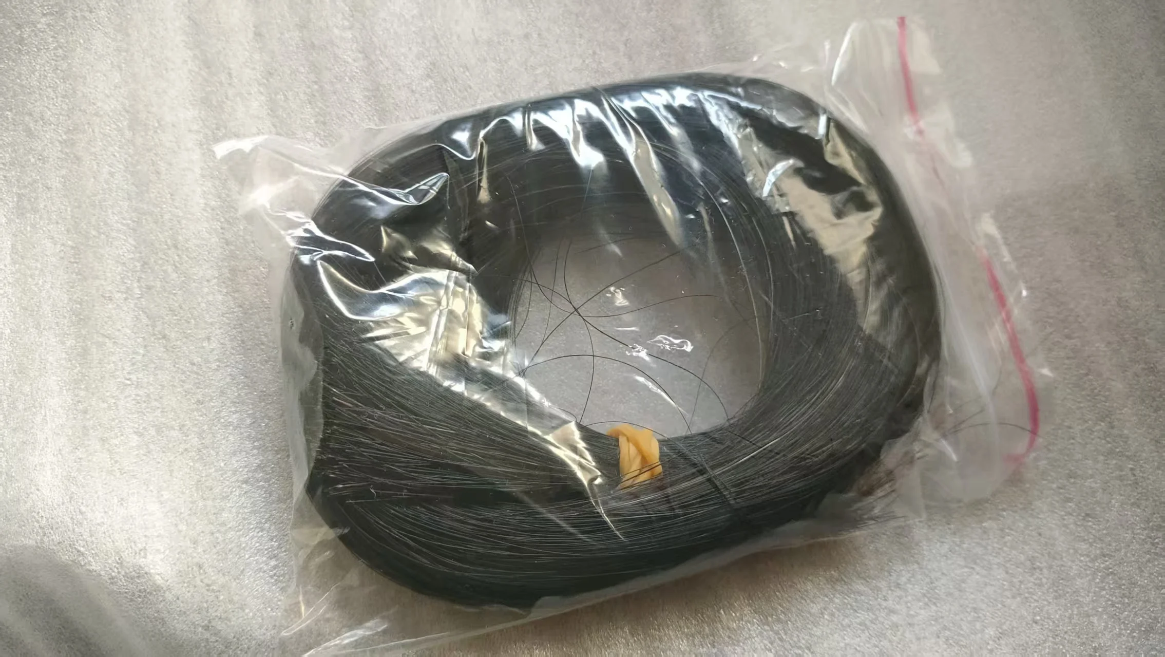 50 Grams Violin Bow Hair 80cm to 90cm Black Color