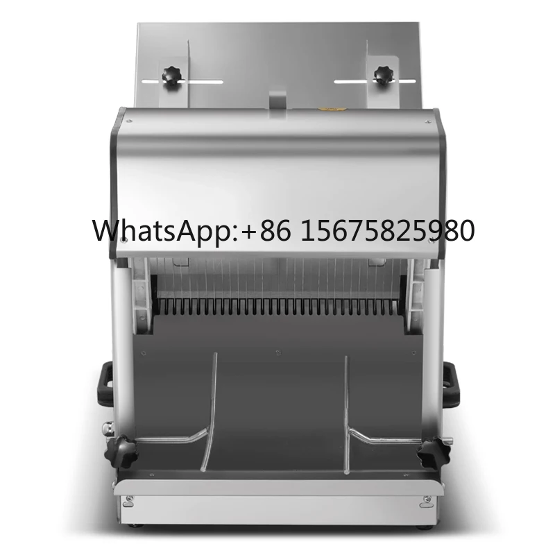 High Power Stainless Steel Commercial Slicer for Bread, Toast, Ham, Steamed Buns and Mushrooms