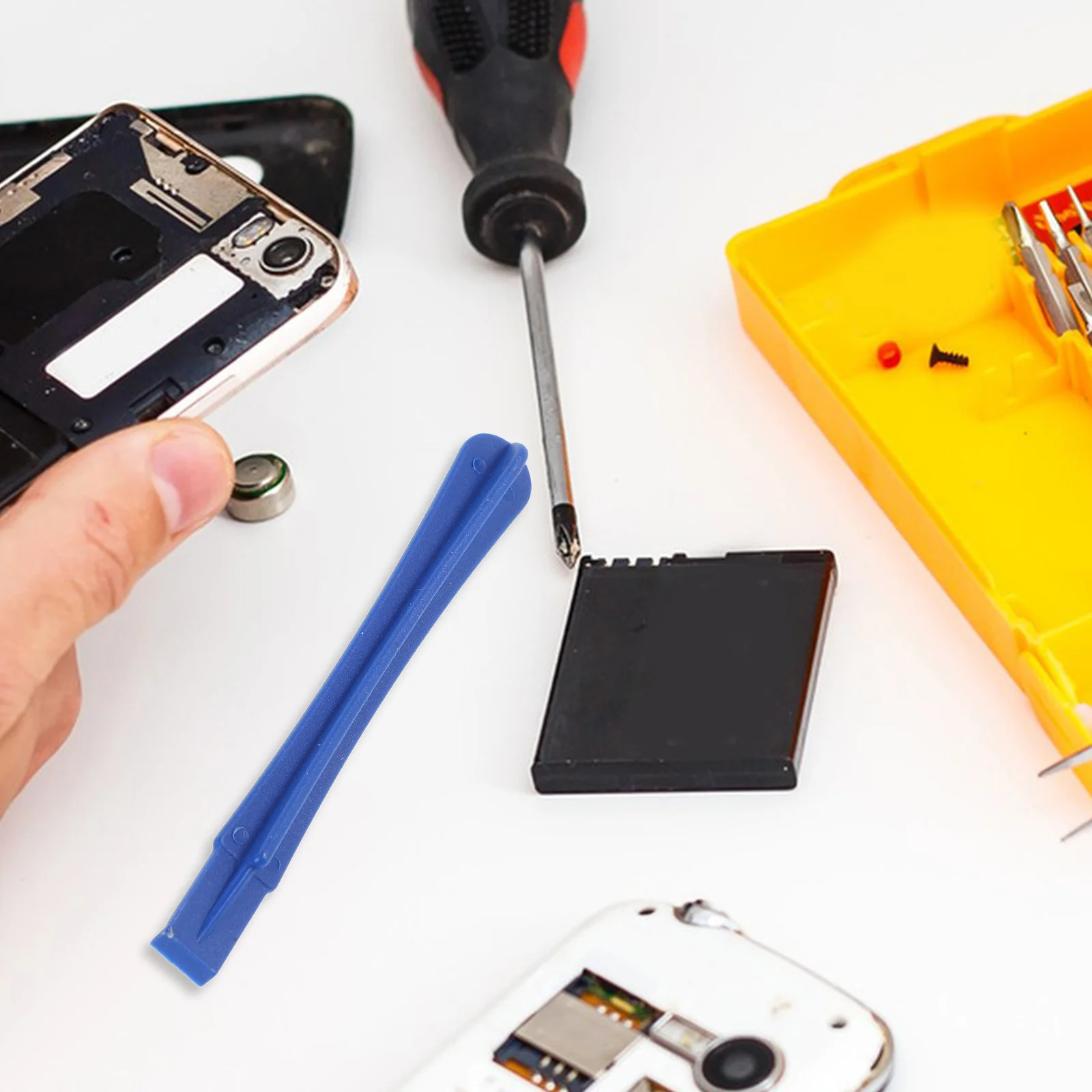 

100pcs Plastic Pry Tool For Phone Laptop Tablet Repair No-Scratch Disassembly Rods Precision Opening Tools Kit