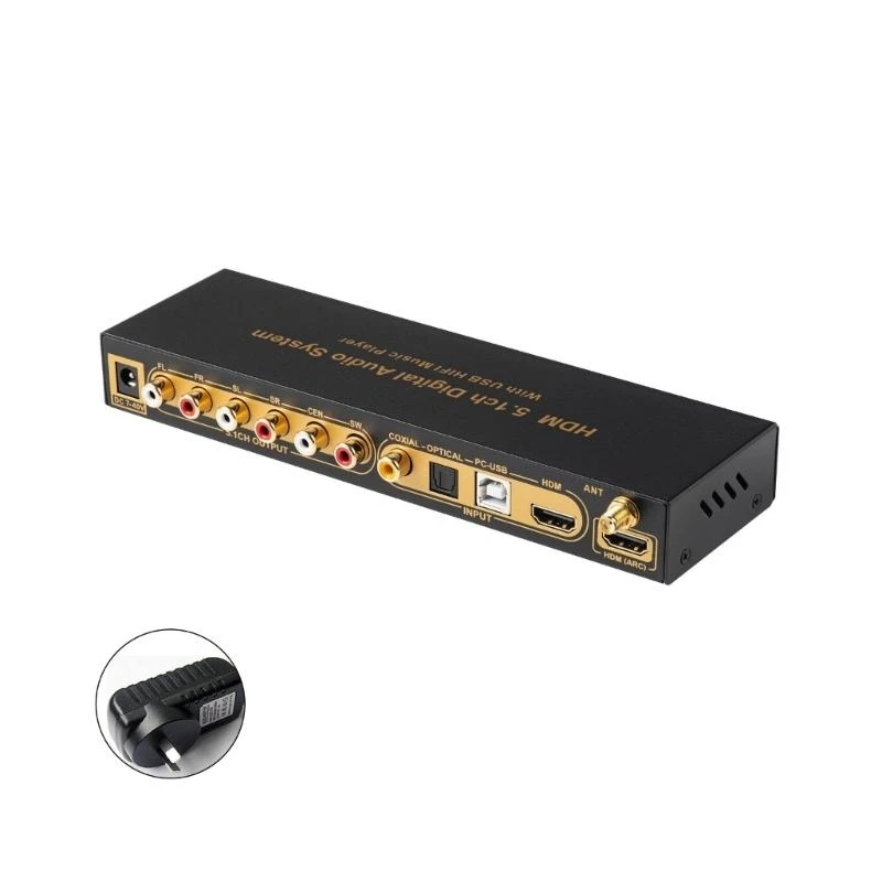 시네마틱 사운드 UD851B 및 DOLBY AC3 5.1 오디오 디코더 경험
