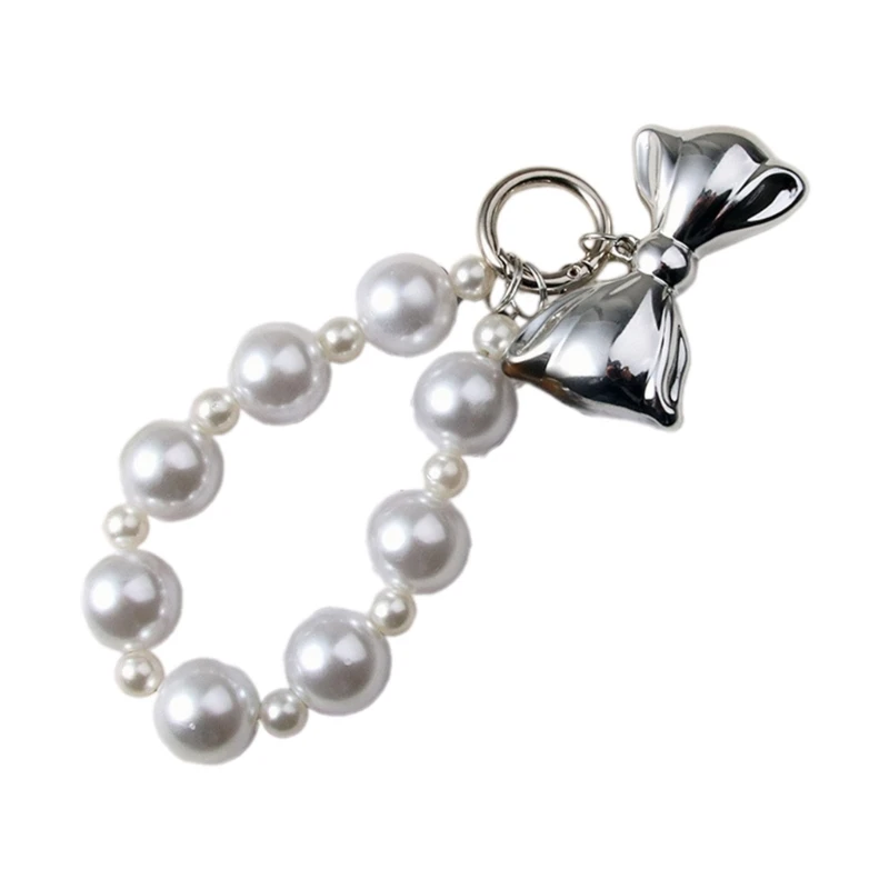 Sophisticated Butterfly Bag Pendant Stylish Bowknot Keychain Phone Charm Keyring for Handbags Cellphones and Key Chains image 2