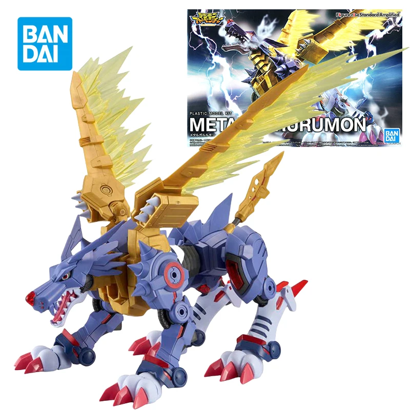 

Распродажа! Оригинальная сборная модель Metal Garurumon (FRS) от Bandai, фигурка Digimon, аниме-конструктор, игрушка-кукла, подарок для детей, в коробке. В наличии.