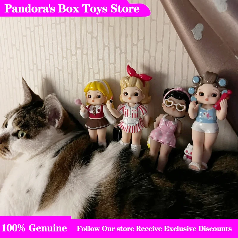 Echte amerikanische Retro-Puppe aus der Spicy Rice Serie – Blindbox, Caja Ciega, Sammlermodell, Mystery Box, Actionfigur, Spielzeug