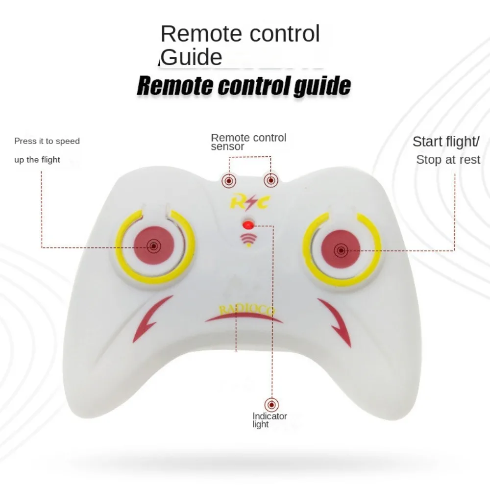 Plastic RC Helicopters White Yellow Black USB Charging Remote Control Plane Rechargeable 2 Channel Mini Airplane Kids Adults