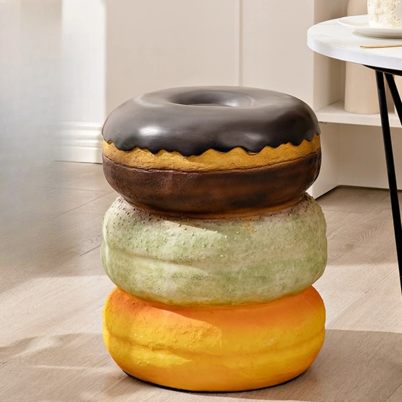 

food styling Creative stool low pineapple home art dining stool plastic design modern taburetes de sala space saving furniture