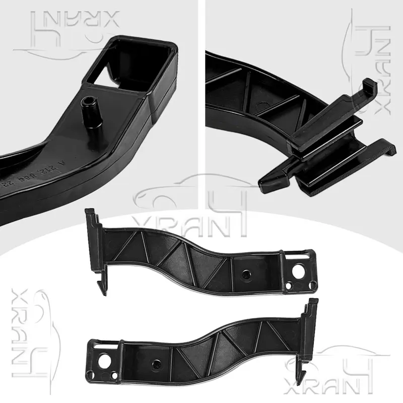 2PCS Rear Bumper Cover Lower Bracket Left Right for Mercedes-Benz E-Class W212 E350 E550 E400 2010-2016 2128852114 2128852214