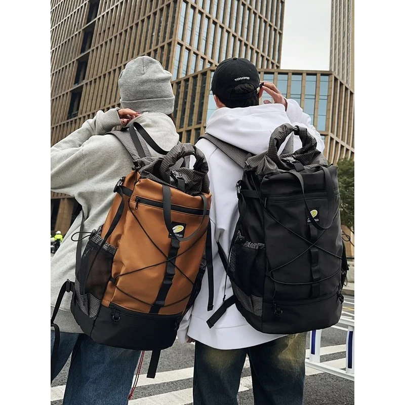 

Fashion Trendy Sports Backpack Men's and Women's Backpacks Travel Backpack Waterproof and Hard-Wearing Large Capacity School Bag