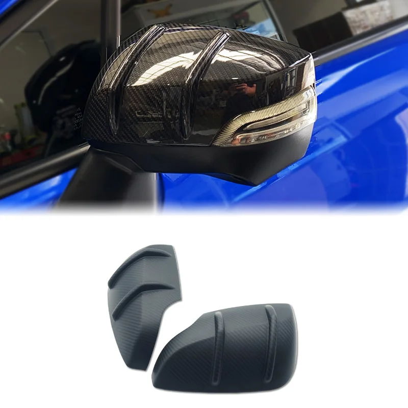 DRY CARBON FIBER TYPE-RA CRAFT-C DYNAMIC MIRROR COVER TRIM FOR 15-21 WRX VA# VAB VAF STI