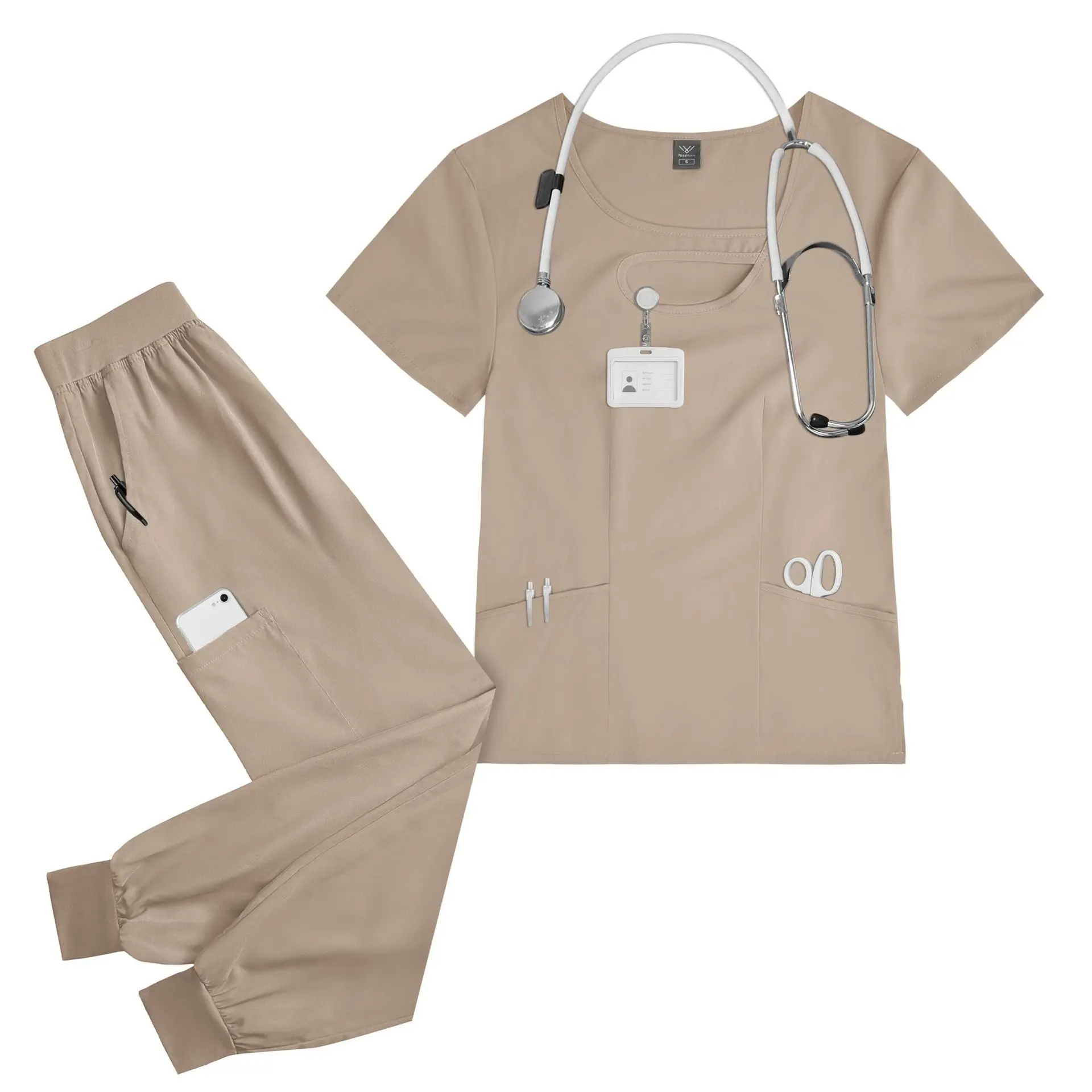 Surgical Handwashing Children's Care Dental Doctor Nurse Operating Room Isolation Beauty Gown For Women