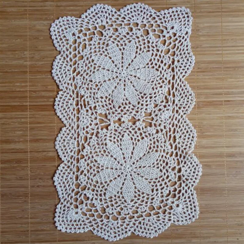 Modern Cotton Placemat Cup Coaster Mug Kitchen Christmas Dining Table Place Mat Cloth Lace Crochet Tea Coffee Doily Drink Pad