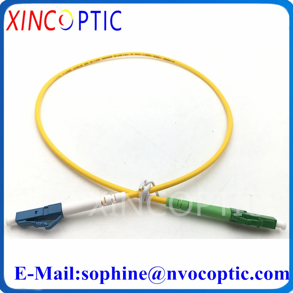 

50Pcs LCAPC-LCUPC 3M Fiber Optic Patch Cord,LC-LC,Single Mode Simplex,SM(9/125 OS2 G.652D),3.0mm 3Mts Fiber Optical Cable Jumper