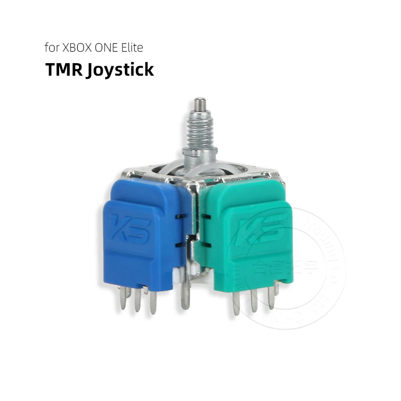 HOTHINK 2pcs TMR Electromagnetic Induction Joystick Left Right 3D Thumb Stick for PS5 PS4 XBOX ONE Series X/S Elite Controller