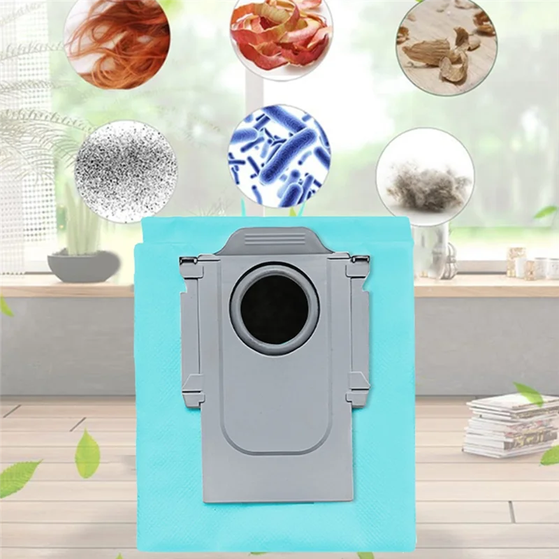 TAIGH-Replacement Activated Carbon Dust Bag For Roborock Q Revo /Roborock P10 A7400RR Robot Vacuum Cleaner Dust Bags