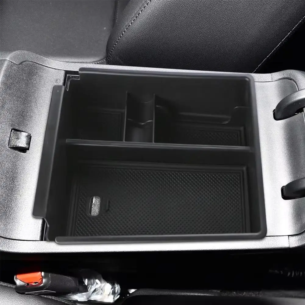 Para Hyundai Tucson NX4 2021 2022 2023 2024 caja de almacenamiento de apoyabrazos de coche soporte de bandeja de consola central accesorios organizadores de plástico ABS