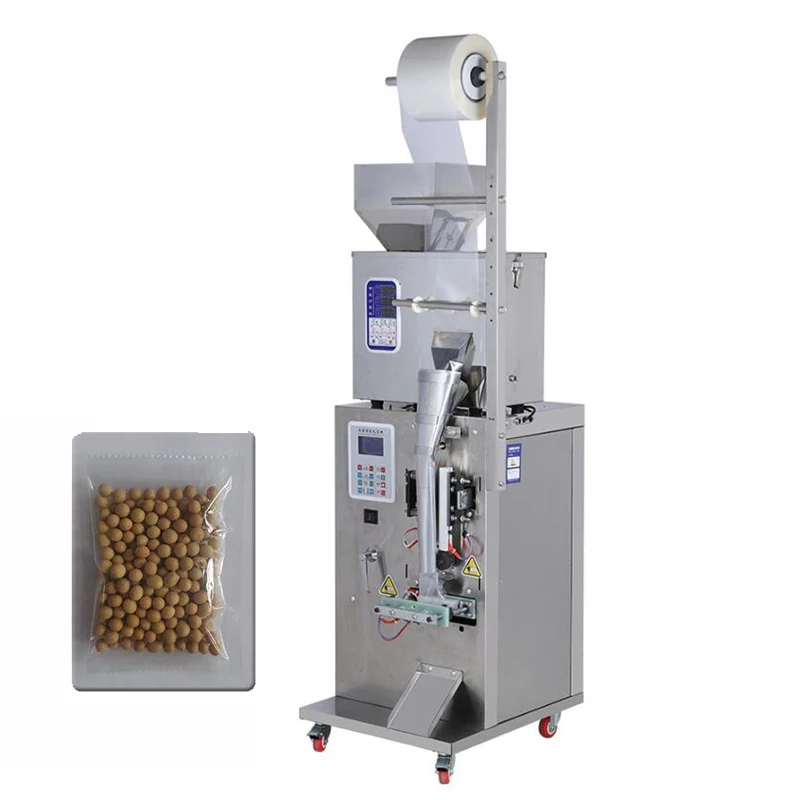 

1-100g Powder Granule Particles Packing Machine For Sachet Grain Spices Rice Tea Sugar Salt Seed Nut Filling Sealing Machine