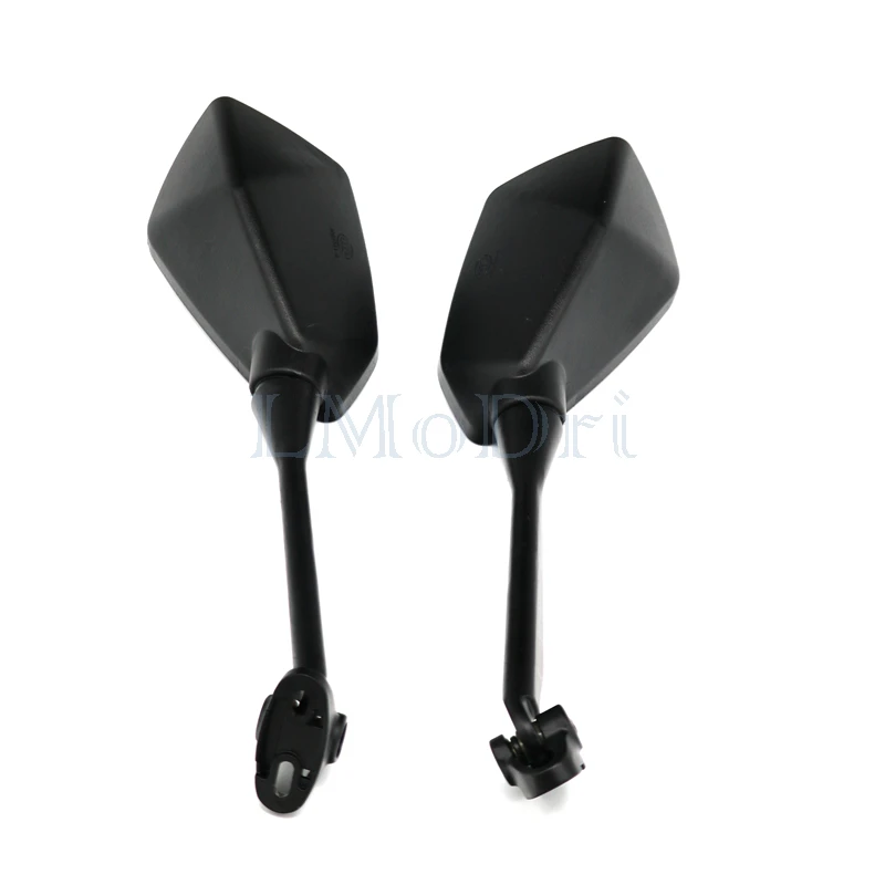 LMoDri Racing Motorcycle Mirrors Sport Bike Scooter Rear View Mirror For Honda CBR F4 HYOSUNG GT Kawasaki Ninja Long Rod 2Pieces