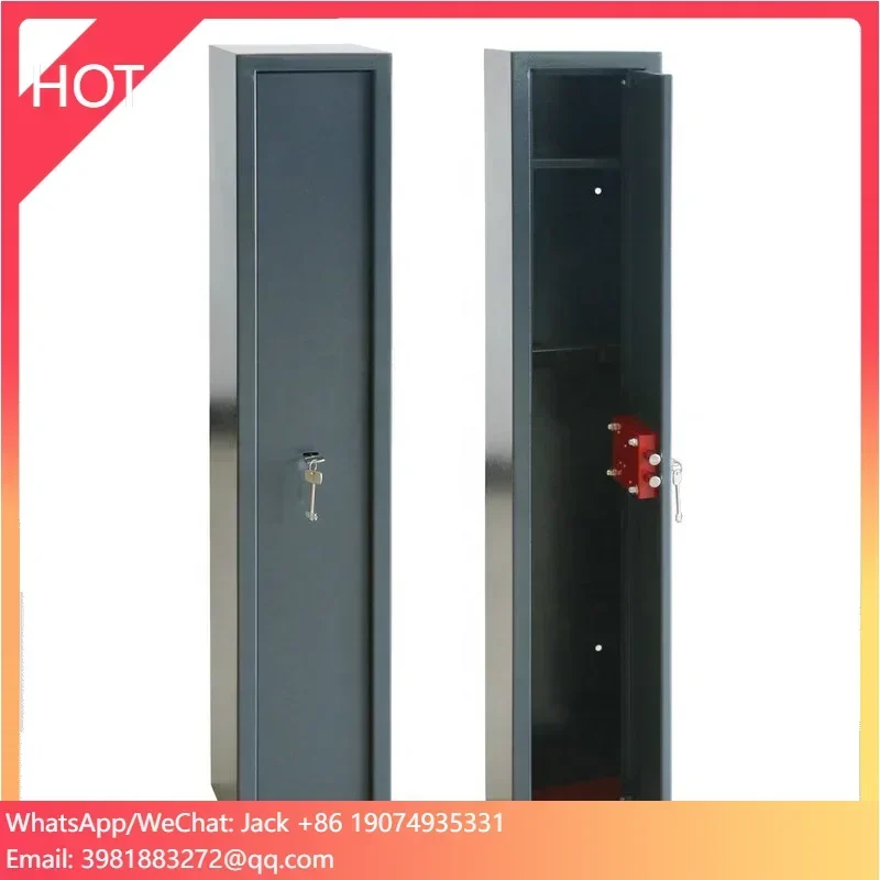 

Hot Sale Simple Mechanical Lock Metal Storage 3 Pieces Long Cabinet Safe Box
