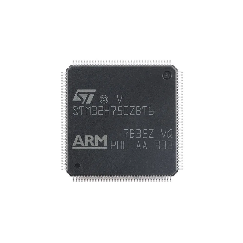 Original STM32H750ZBT6 LQFP‑144 ARM Cortex‑M7 MCU with DSP & DP‑FPU 32‑Bit Microcontroller