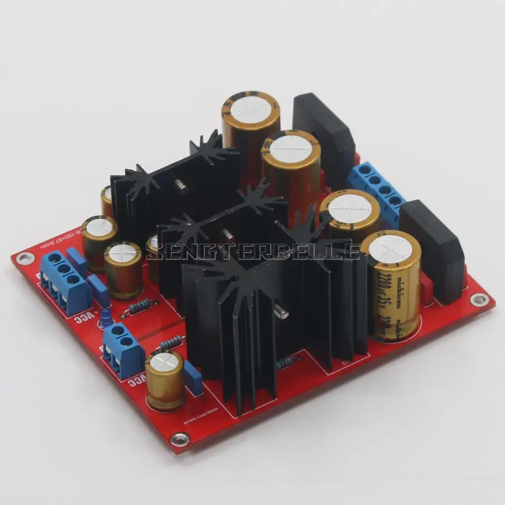HiFi Audio DAC Preamp LM317 LM337 Voltage Regulator Power Supply Board Single DC + Dual DC PSU