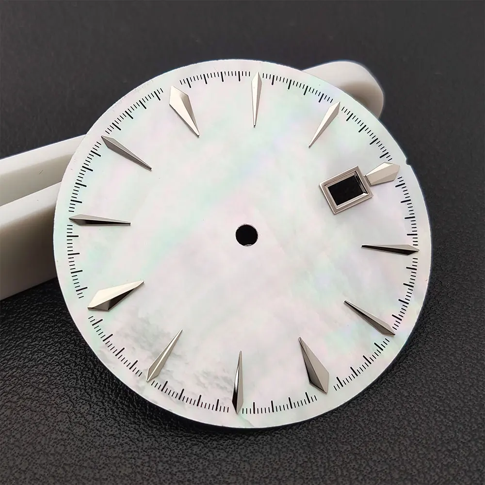 35mm watch dial NH35 Dial Pearl shell dial Cocktail surface Watch NH Series 35a Mechanical watch modified accessoriesNH35/NH36