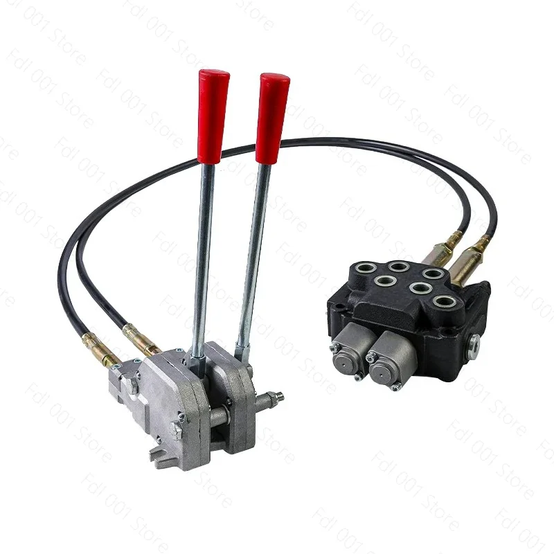 Suitable for  Pull-wire Hydraulic Multi-way Valve ZT12 Remote Control Manual Tractor Hydraulic Modified Multi-way Reversing Valv