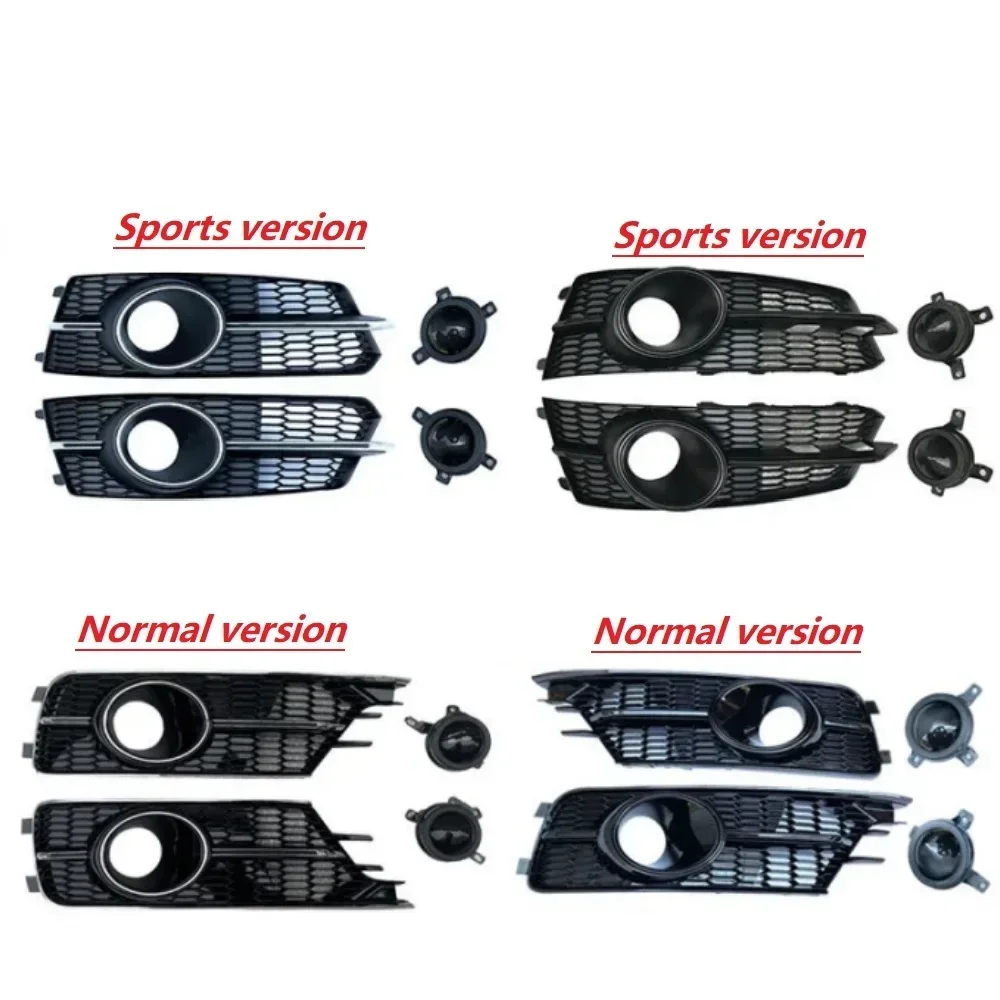 

Front Bumper Grille Fog Lamp Cover for Audi A6 2016 2017 2018