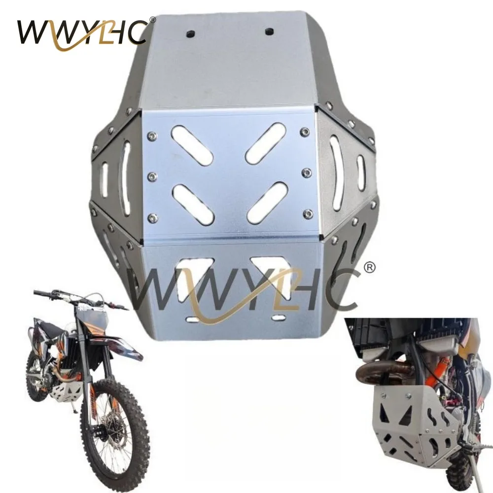 K8 Off-road Motorcycle Engine Frame Aluminum Alloy Protective Plate Shell Golden Bell Cover