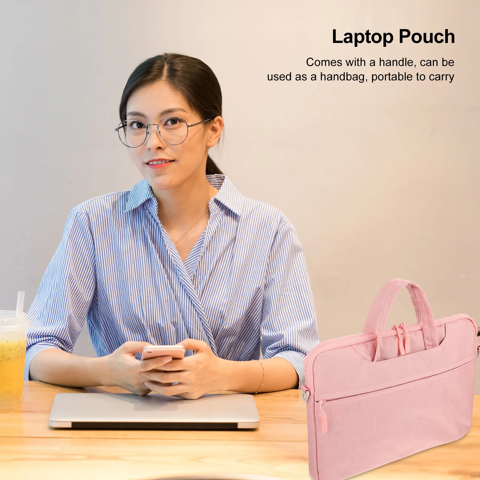 

Laptop Bag Tablet Computer Storage Shockproof Pouch Oxford Cloth Durable Waterproof Travel Business Leisure
