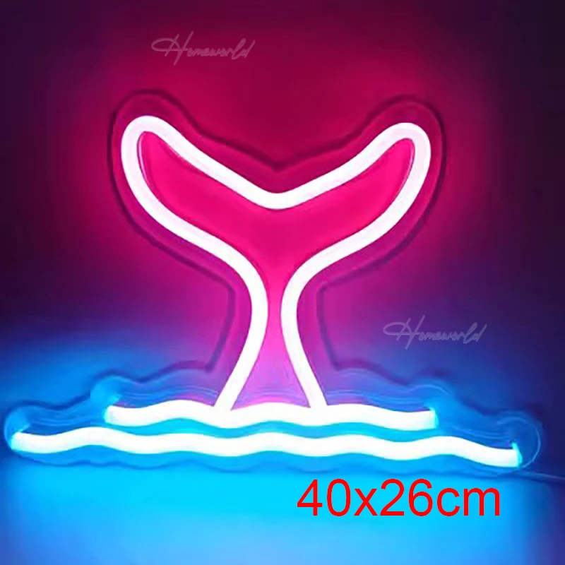 Sea Lighthouse LED Neon Sign Custom Surf Beach  Sand Beach Palms Sun Mountain Neon Signs Decor Kids Room Party Ocean Theme Gift
