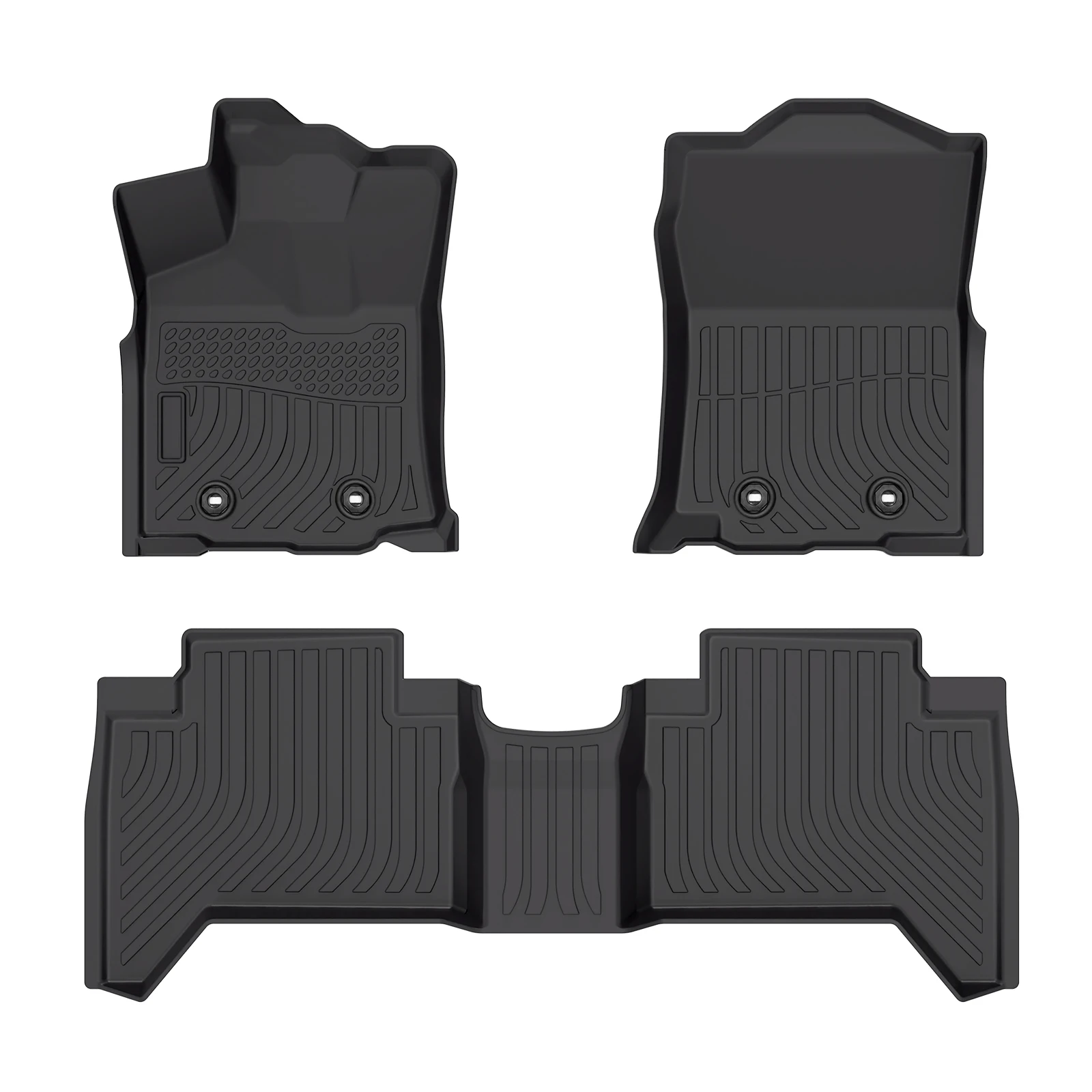 Car Floor Mats for 2018-2023 Toyota Tacoma Double Cab, NO FIT Access Cab