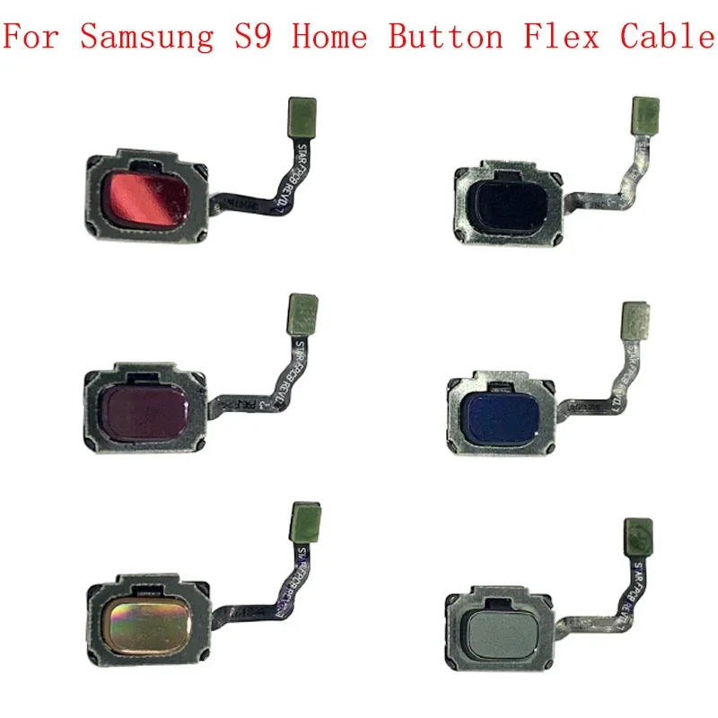 Czujnik linii papilarnych Przycisk Home Flex Cable Ribbon Do Samsung S8 G950 S8Plus G955 S9 G960 S9Plus G965 Touch Części zamienne