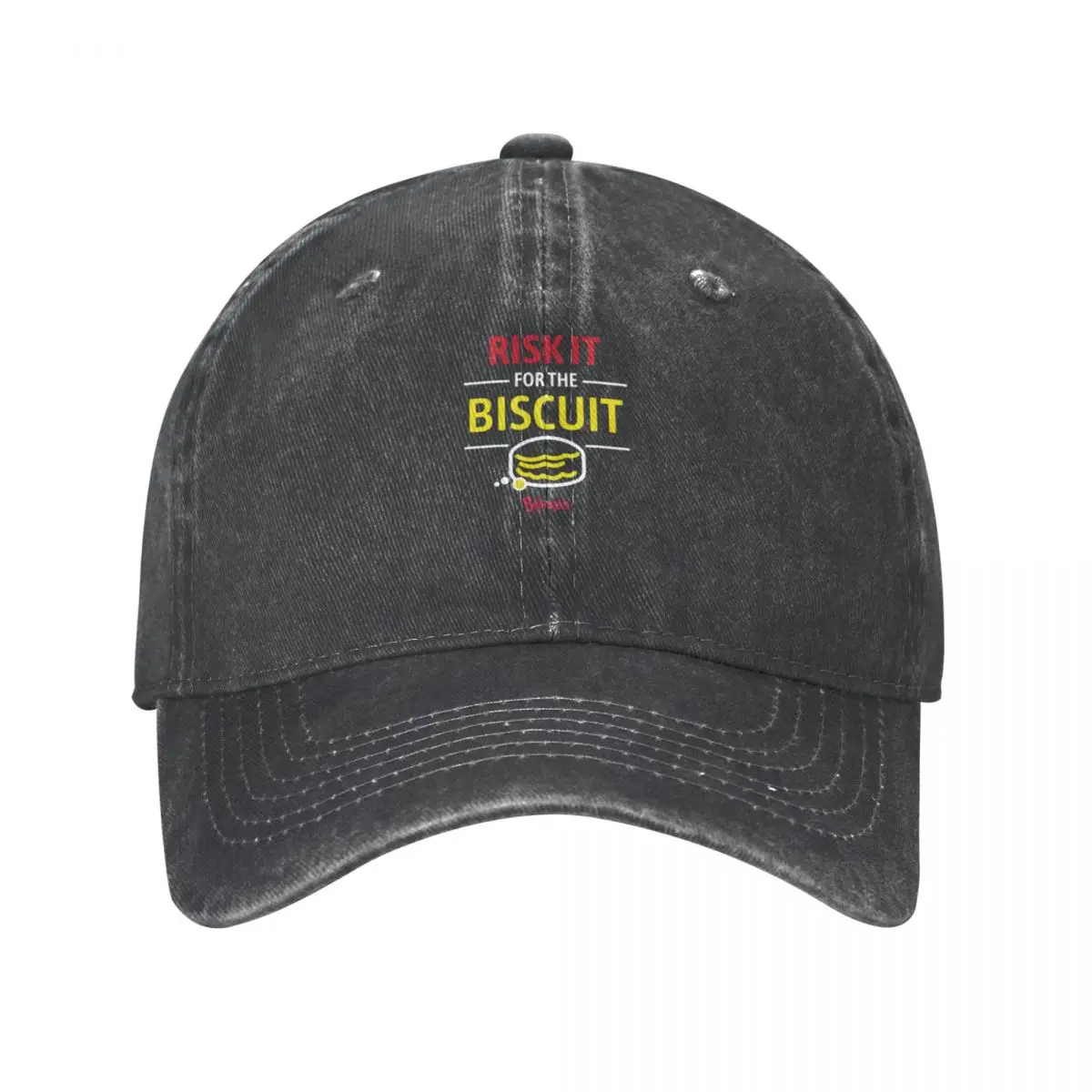 Risk it for the biscuit Cowboy Hat New In Hat Military Cap Man Snap Back Hat sun Hats Woman Men's