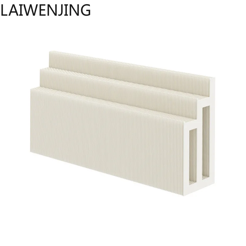

HLZ folding strip booth multi-layer display rack stepped floor mobile display rack