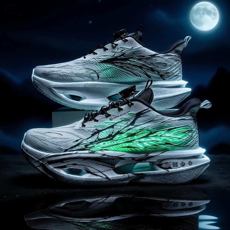 

Running Shoes Carbon Board Speciality Marathon Men Sports Breathable Lightweight Women's Comfortable Athletic Nonskid Sneakers