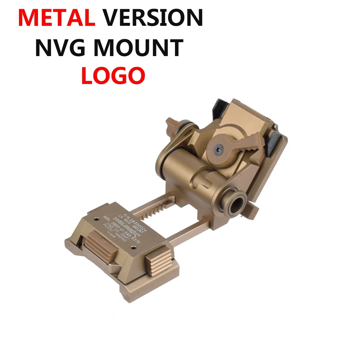 Wilcox Helmet Adapter L4 G24 L4G24 NVG Helmet Mount For PVS15