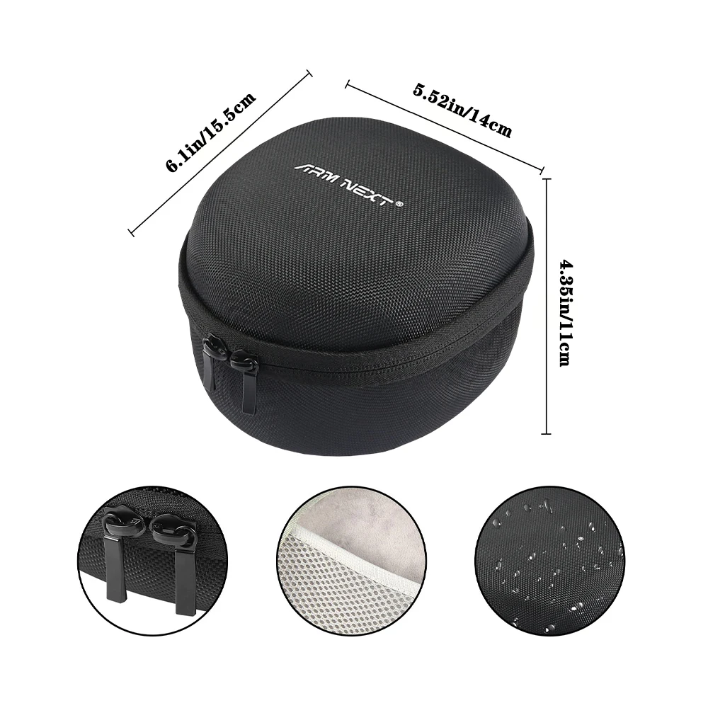 Headphones Storage Bag Light&Portable，for Foldable Over Ear Headphones Hunting Shooting Earmuff Storage And Protection Cover Bag