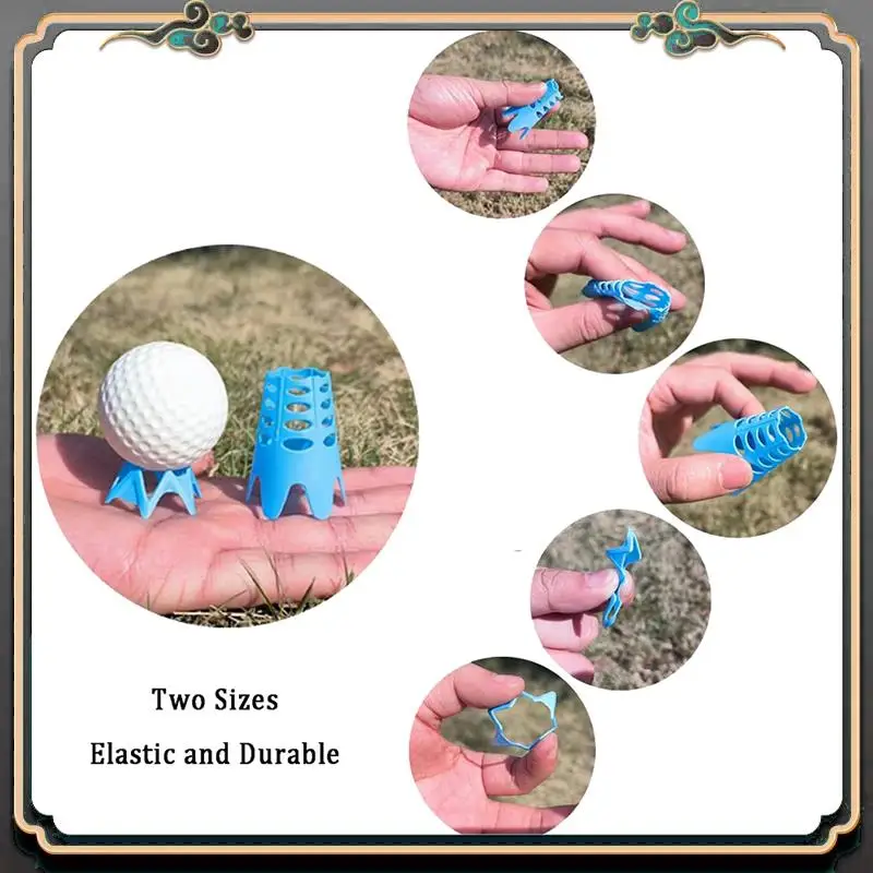 Premium 10Pcs Golf Mat Tees,Golf Simulator Tees,Practice Golf Tees For Driving Range,Home Golf Tees For Golf Training