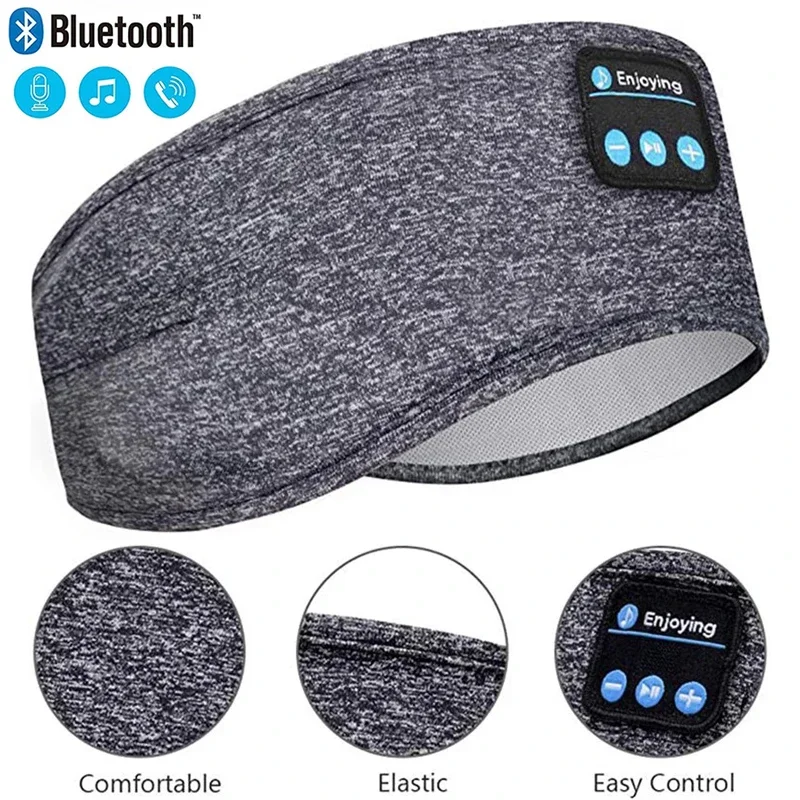 

Wireless Bluetooth Earphone Wireless Speaker Music Headset Sports Headband Built-in Side Sleep Music Eye Mask Travel Headset