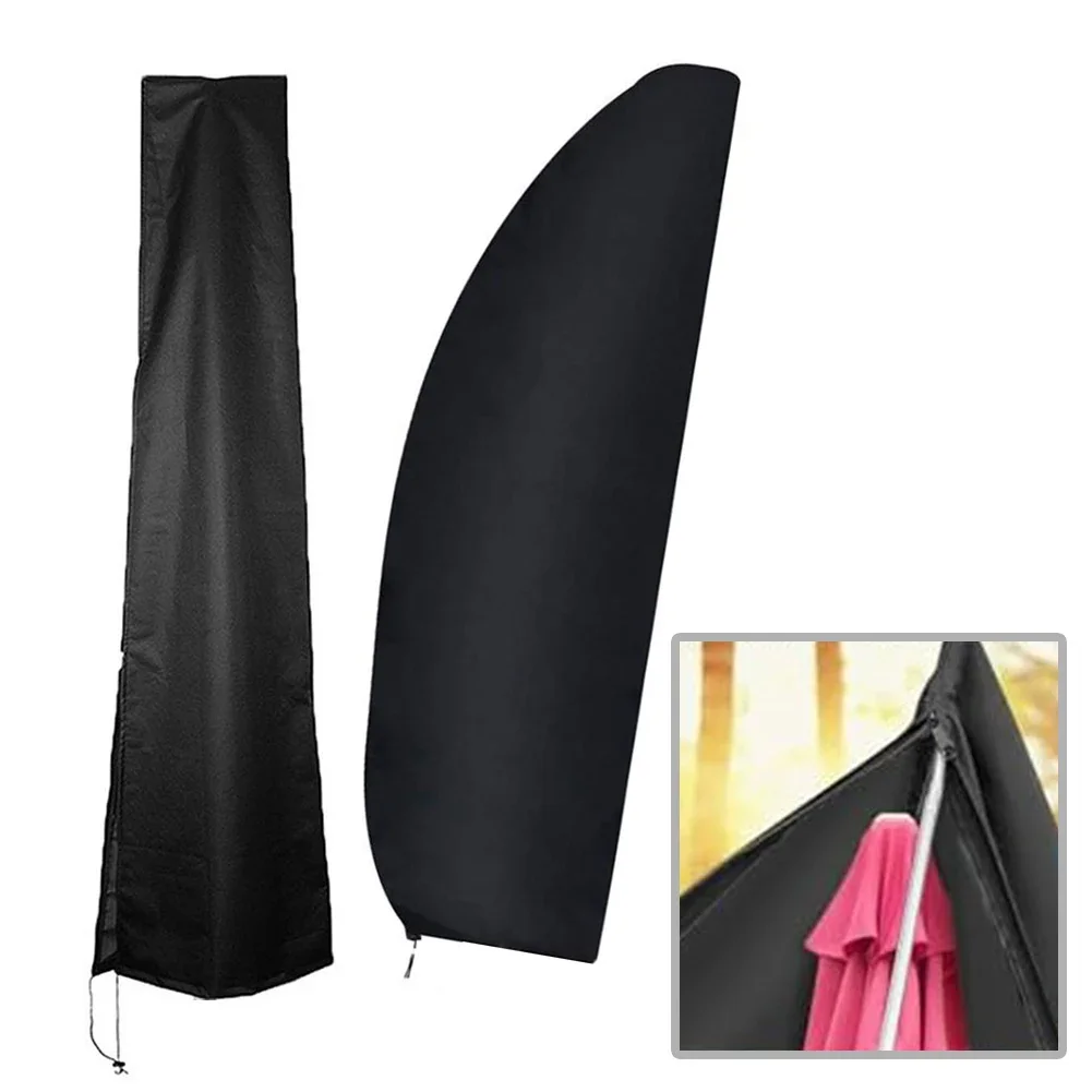Premium Waterproof Parasol Cover With Drawstring Protect Your Parasol Made Of Heavy Duty 420D Oxford Fabric
