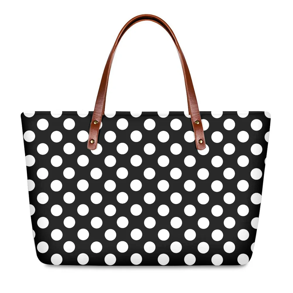 HYCOOL 3D Print Fashion Women Handbags Totes Bag Top-handle Animal Dot Lips Sunflower Shoulder Bag Lady Simple Style Hand Bags