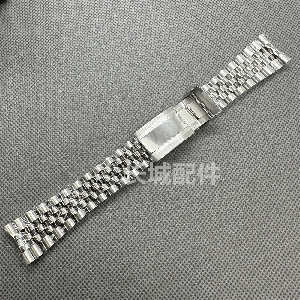 

Replace AR Factory 904L Steel Strap 126710 Five Beads for GMT Men's Mechanical Watch Chain