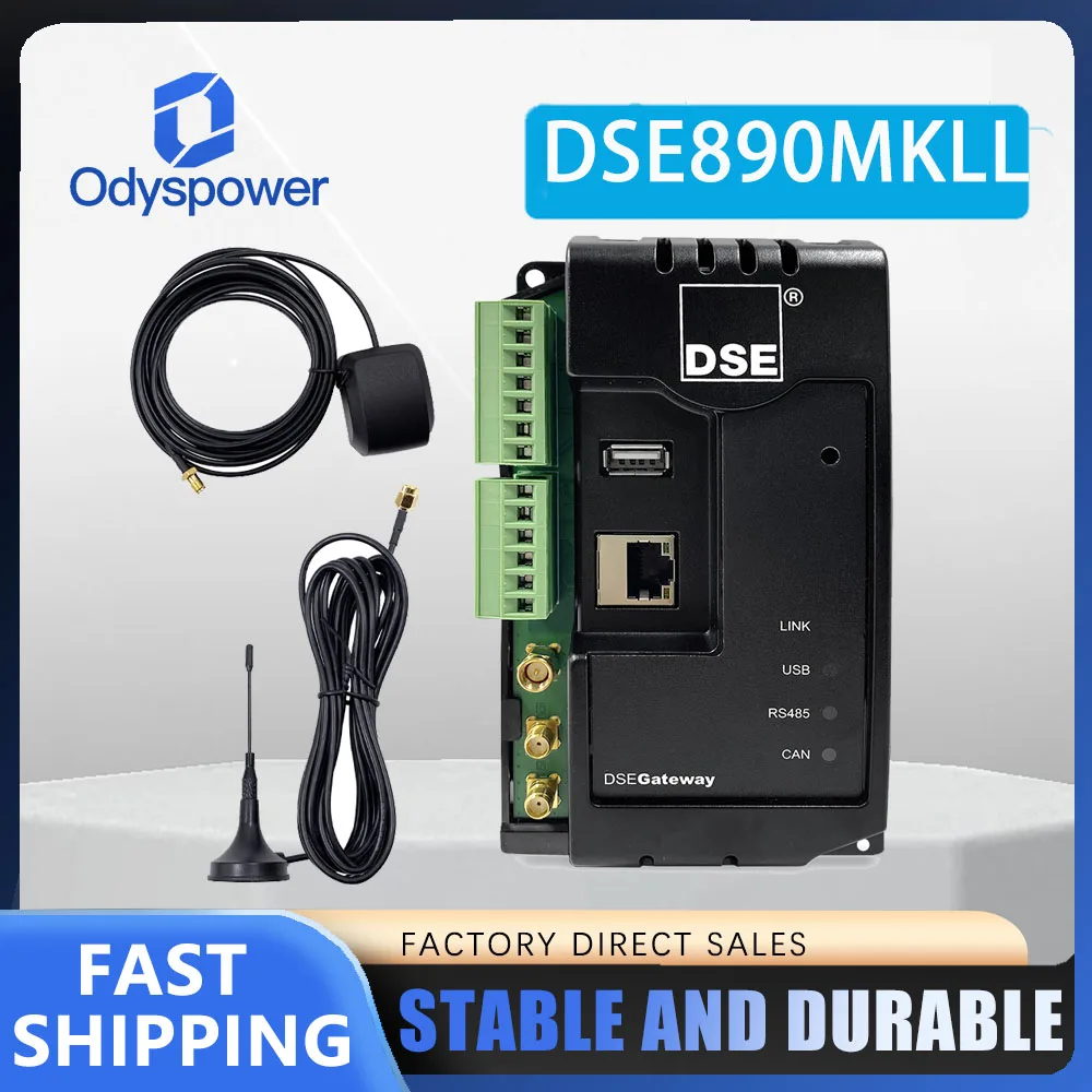 DSE890 MKII Original - صنع في المملكة المتحدة |   بوابة DSEWebNet |   المراقبة عن بعد مع أجزاء مولد 2G - 4G GSM / إيثرنت