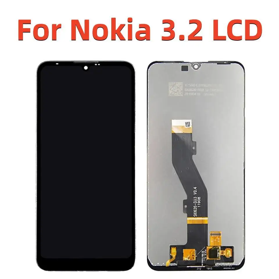 

LCD Screen For Nokia 3.2 TA-1156 TA-1159 TA-1164 LCD Display Touch Screen For Nokia 3.2 Digitizer Replacement