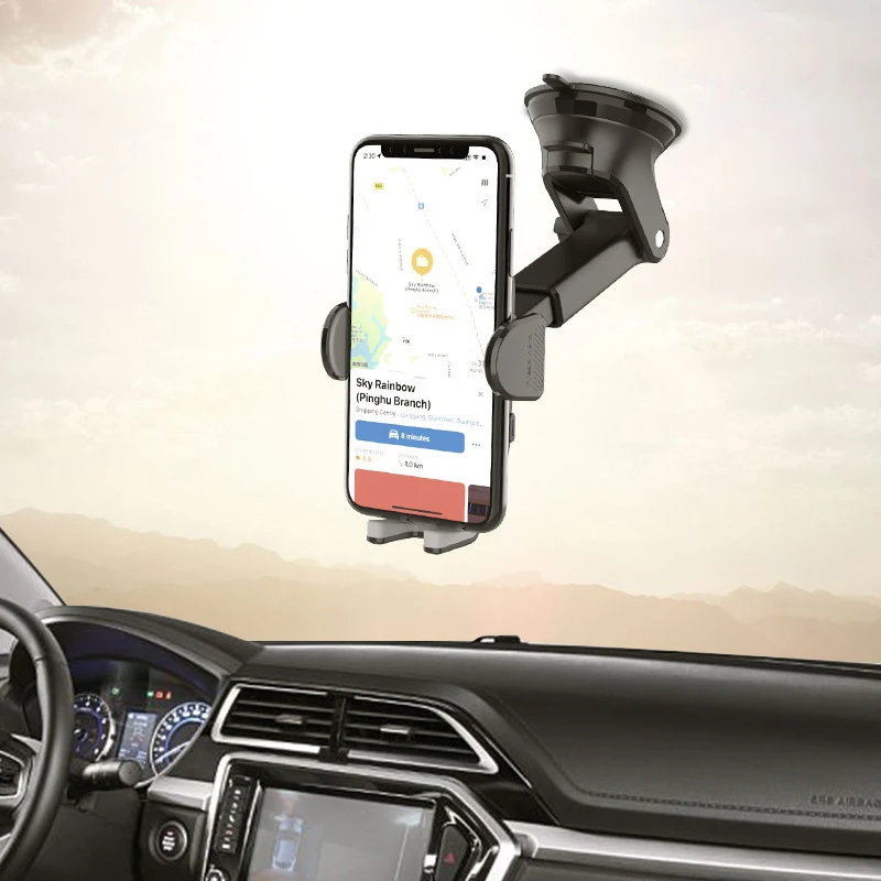 Phone Holder For Car Phone Holder Mount Automobile Cell Holder Mount For IPhone Universal Car Dashboard Mount Fit All Phone image 4