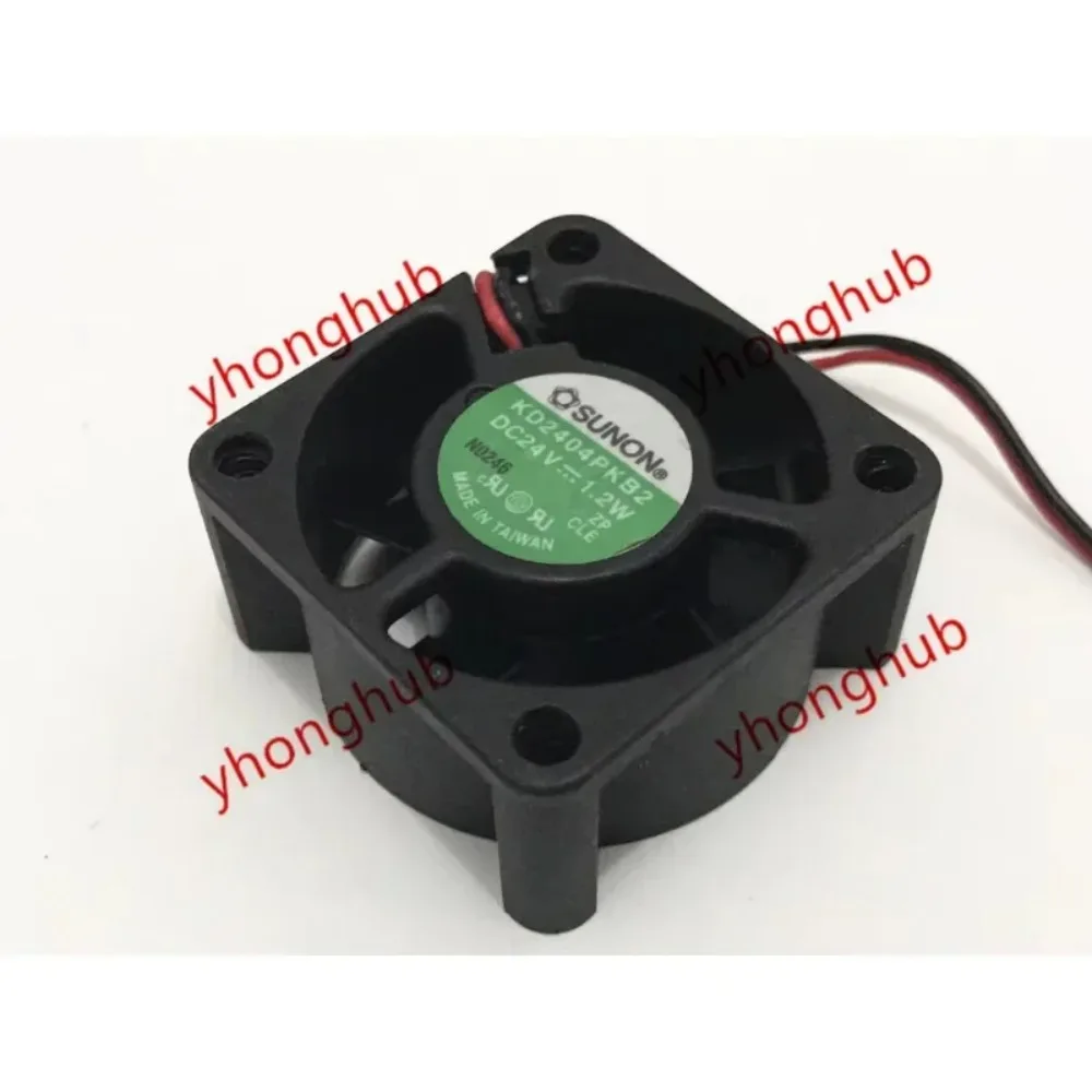 

SUNON KDE2404PKB2 DC 24V 1.2W 40x40x20mm Cooling Fan