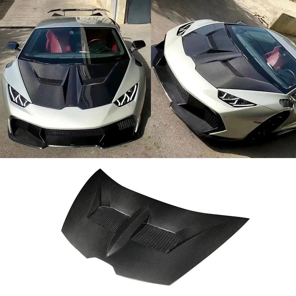 

VACOMUL Carbon Fiber/FRP Front Engine Hood Cover fit for Lamborghini Huracan LP580 LP610 2014-2018 V style