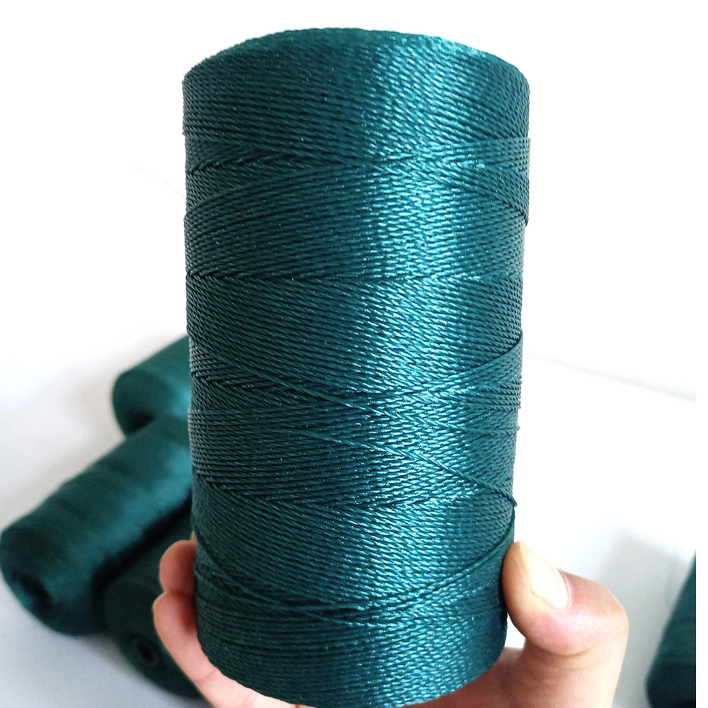 Factory Wholesale Fishing Rope Line Repair Braided Thread Fishnet Net Netting Fish Wrapping Fisheries Fishing Net Material Pesca
